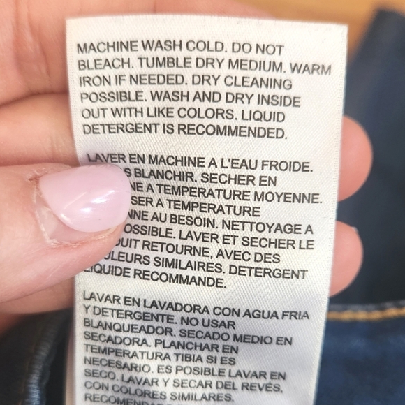 EUC Levi's 721 Vintage High Rise Skinny, Size 27 - Picture 7 of 7